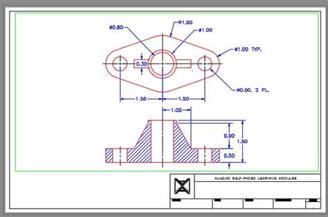 Module Layouts Part Introduction To Drafting And Autocad D