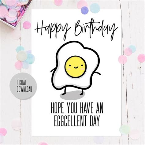 Printable Birthday Card Funny Birthday Card Digital Download Etsy
