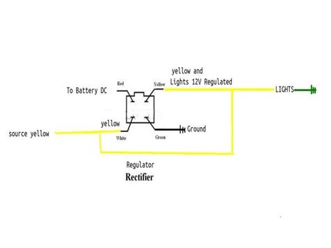 It has a 6 pin and a 8 pin. 4 Pin Regulator Rectifier Wiring Diagram Collection