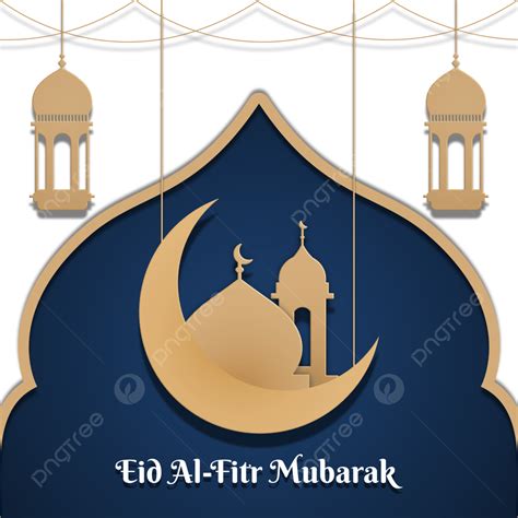 Eid Al Fitr 2023 Png Picture Islamic Element Eid Al Fitr Mubarak