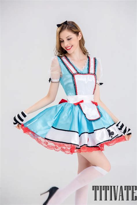 Buy Titivate Hot Sale Alice In Wonderland Costume