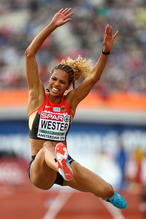 She was born in the gambia to a german father and a ghanaian mother. Alexandra Wester in 23rd European Athletics Championships ...