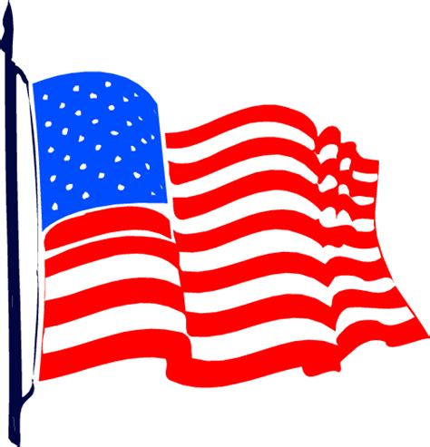 Cartoon American Flag American Flag Cartoon Free Download Clip Art 