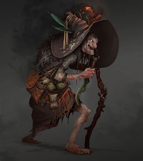 Lovely Old Hag Todd Ulrich On Artstation At