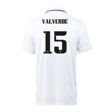 Real Madrid Valverde Home Jersey Goaljerseys