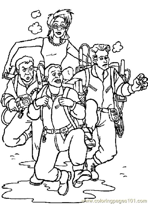 There are two different ghost color sheets to download. Ghostbusters Coloring Pages - GetColoringPages.com