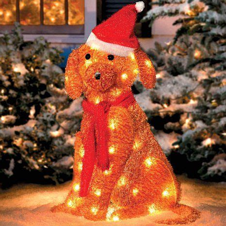 Maybe you would like to learn more about one of these? Improvements Lighted Golden Retriever with Santa Hat ...