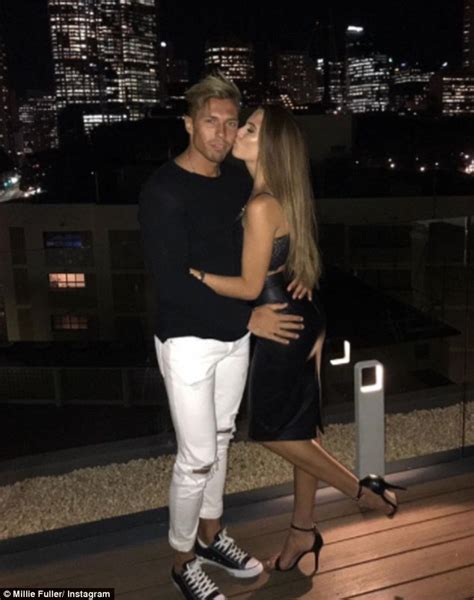 Love Island Couple Millie Fuller And Mark Odare Put On A Loved Up