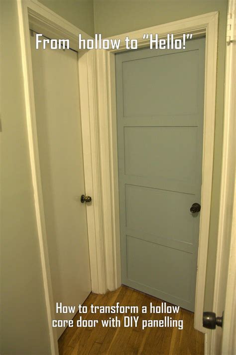 How to choose the right white paint for your home. DIY hollow core doors to doors with trim: My Old Kentucky ...