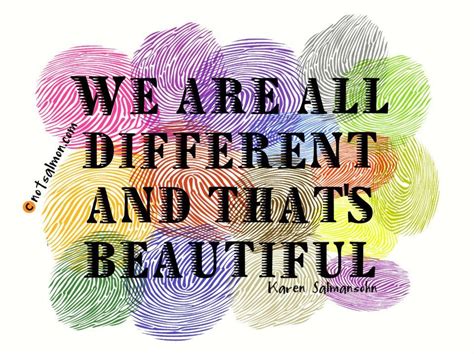 We Are All Different And Thats Beautiful Classroom Quotes Diversity
