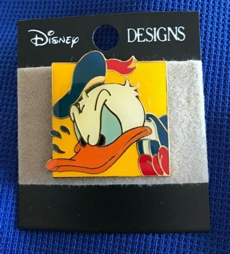 Vintage Disney Designs Donald Duck Collectible Enamel Pin Authentic