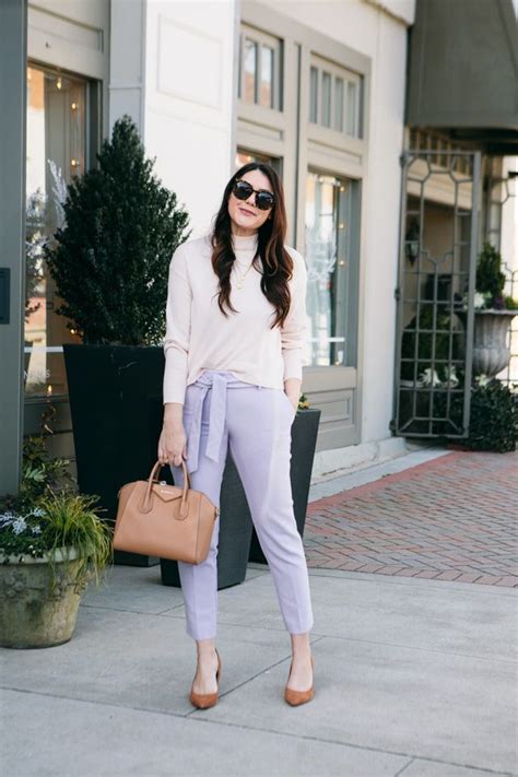 Im Fully Obsessed With Lavender Pants Kendi Everyday Glam Outfit