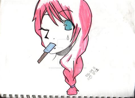 Animebabeeatingpopsicle By Vampire Knight Yuuki On Deviantart