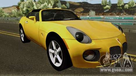 Pontiac Solstice Gxp Coupe L For Gta San Andreas