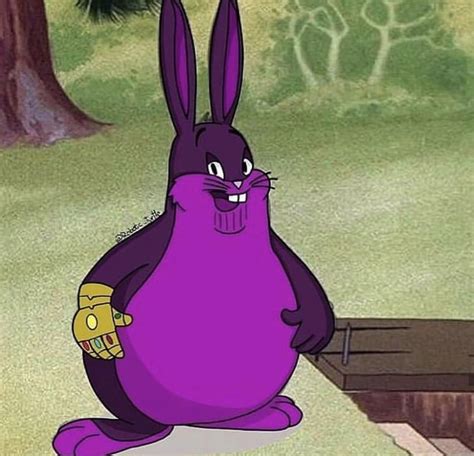 Cool Big Chungus Mixed With Thanos Pictpicts