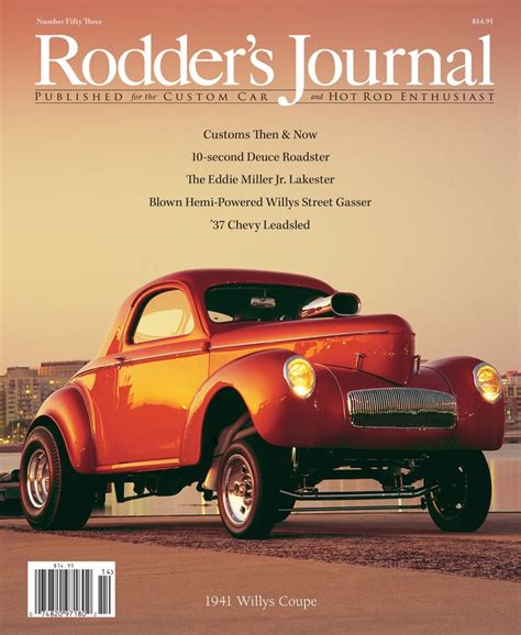 Issue 53 The Rodders Journal Rodder Cover Journal