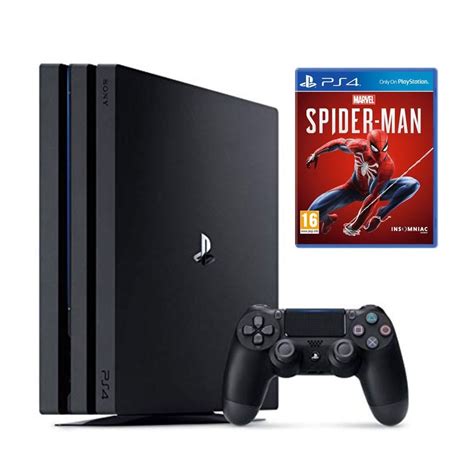 Sony Playstation 4 Pro 1tb Console With Marvels Spider Man Ps4