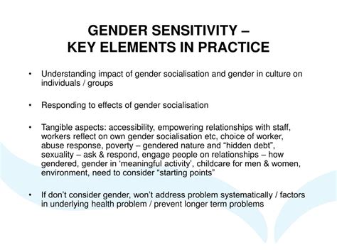 Ppt Gender Sensitivity Powerpoint Presentation Free Download Id463557