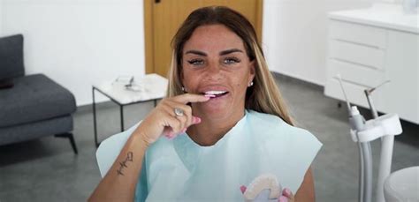 Katie price is joining a whole host of other celebrities who are donating to the ok! Katie Price cackles as she spits out veneers ahead of new ...