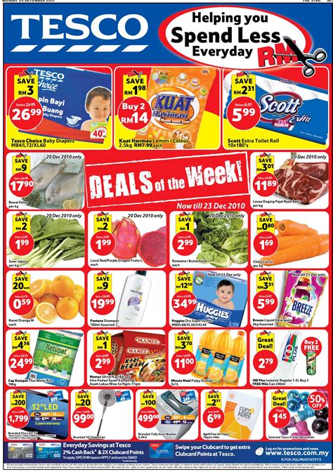 Deals of Week @ Tesco - Hypermarket / Supermarket sale in ...
