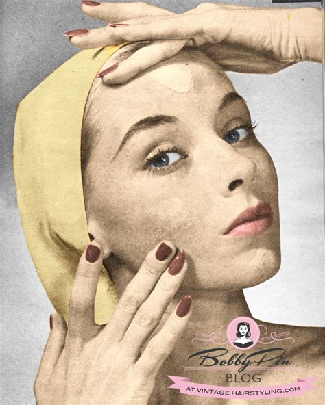 A Lesson In 1950s Foundation From 1000 Hints Beauty Magazine Vintage