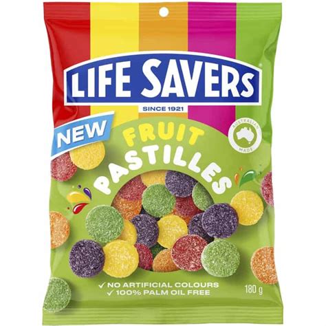 Buy Lifesavers Fruit Pastilles Bag 180g Online Worldwide Delivery