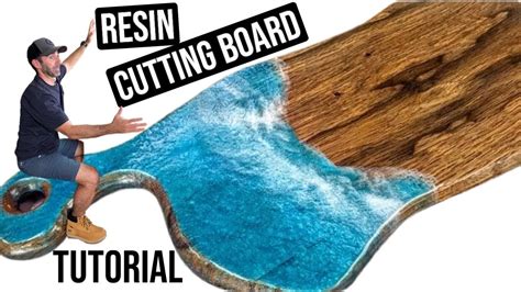 How To Make Resin Cutting Board Youtube