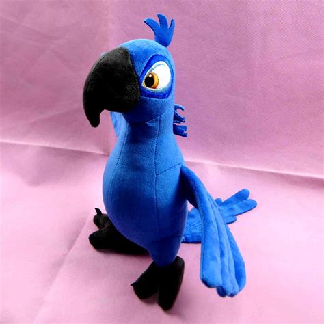 New Cute Rio 2 Parrot Plush Toy Stuffed Parrot Doll Toy Macaw Bird Toys