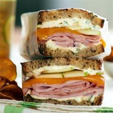 Grilled Country Ham And Cheese Sandwiches Recipe With Hellmann Or Best