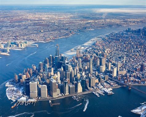 Aerial Manhattan - [1600 x 1280] : CityPorn