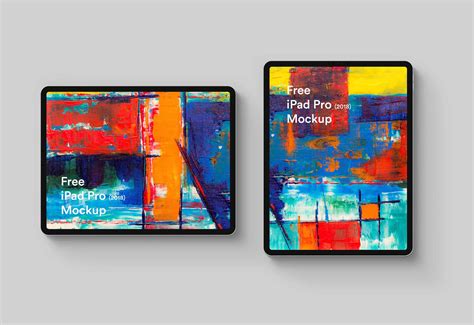 Download Free iPad Pro 2018 Mockup