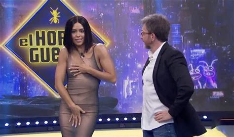Cristina Pedroche Impacta En El Hormiguero Con Un Vestido Efecto