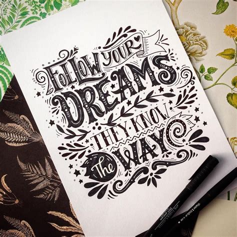 Check Out Some Of The Most Beautiful Hand Lettered Quotes To Inspire You Hand Lettering Hand