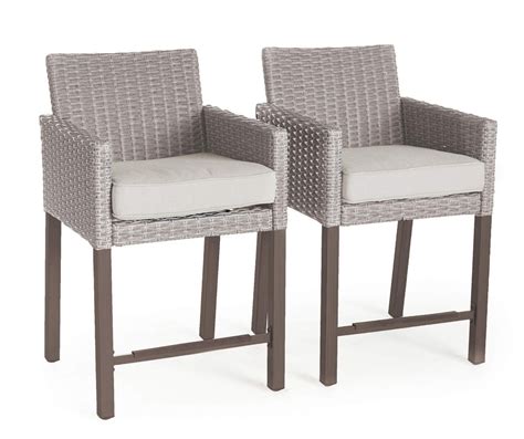 Broyhill Asheville All Weather Wicker Cushioned Patio High Dining