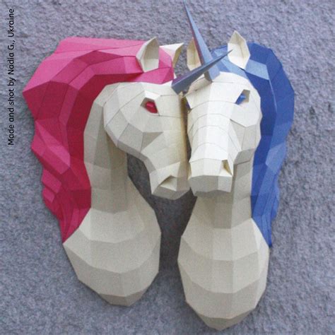Unicorn Lover Who Said You Had To Do Paper Craft Alone This Couple