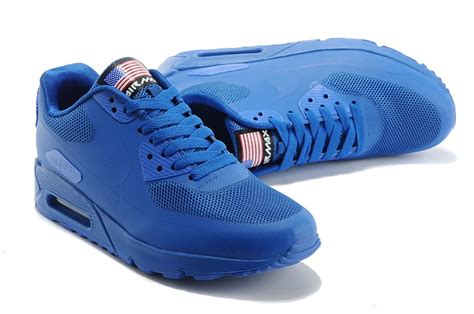 Nike Air Max 90 Hyperfuse Qs Sport Usa Royal Blue July 4th Independence