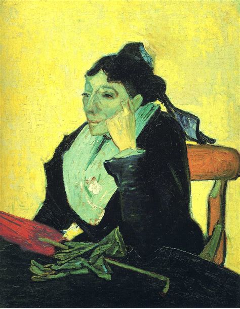 Portrait of Madame Ginoux (L'Arlesienne), 1888 - Vincent van Gogh ...