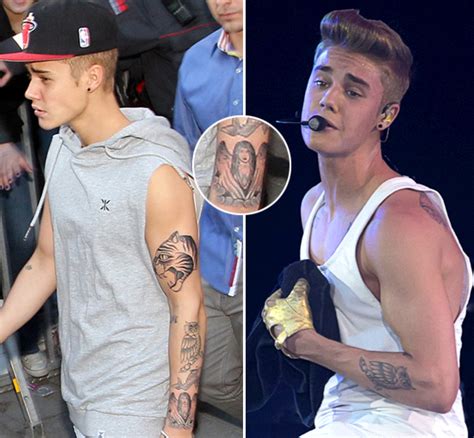 X17 online reports that one of justin's new tattoos, the one of an angel, bears an eerie resemblance to selena gomez's face. Selena Gomez & Justin Bieber Getting Matching Tattoos ...