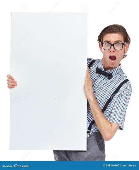 This is a Jaw-dropping Deal. Portrait of a Young Man Looking Shocked by