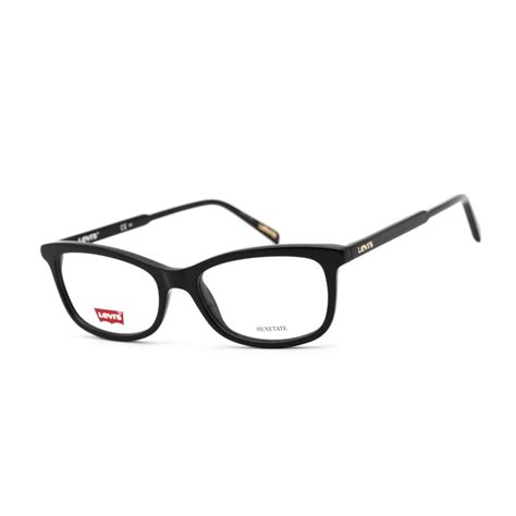Levi S Ladies Black Rectangular Eyeglass Frames Lv101708070051