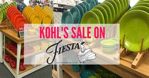 Exclusive 10% off savings with purchase of 6+ fiesta® items, discount applies in cart. Kohl's: Fiestaware 5-Piece Place Settings as low as $17.99 ...