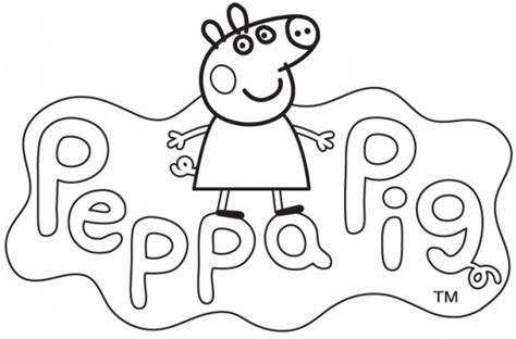 Dibujos Infantiles Para Colorear Peppa Pig | Dibujos I Para Colorear