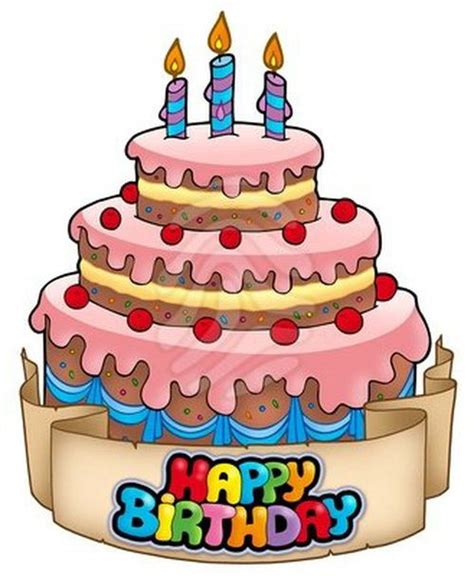 Animated Birthday Cake Clip Art Happy Birthday Cake Design Clipart