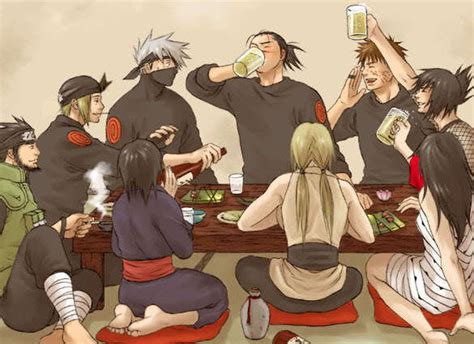 Drinking Party Naruto Shippuuden Photo 18592832 Fanpop