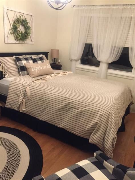 Shop our ticking fabric today! Ticking Stripe Bedding in 2020 | Bed linen sets, Ticking ...