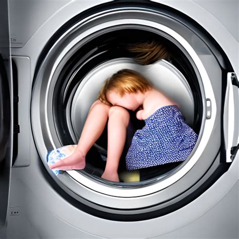 AI Images Of Step Sis Stuck In The Washing Machine