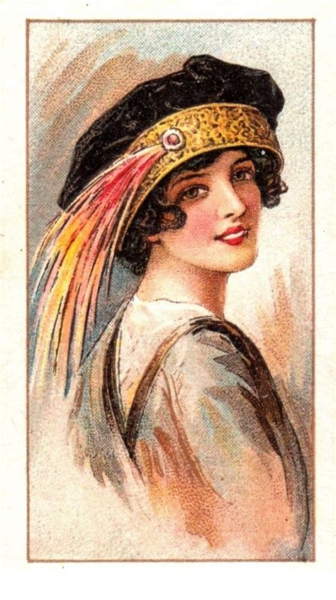 Beauties In Hats 1914 Free Stock Photo Public Domain Pictures