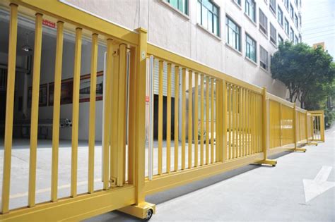 How to fit telescopic hardware and install new gates. Motorised Automatic Aluminium Telescopic Sliding Gate For Factory Entrance With Wireless Remote