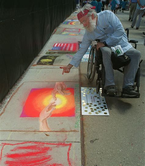Sidewalk Sam, artist who turned streets into canvas, dies at 75 - The