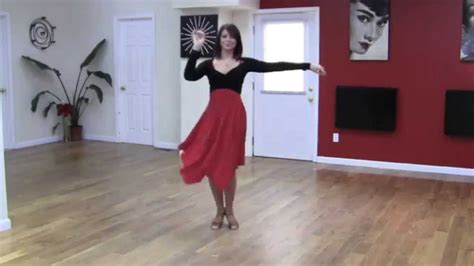 How To Dance Cha Cha Natural Underarm Turn Youtube